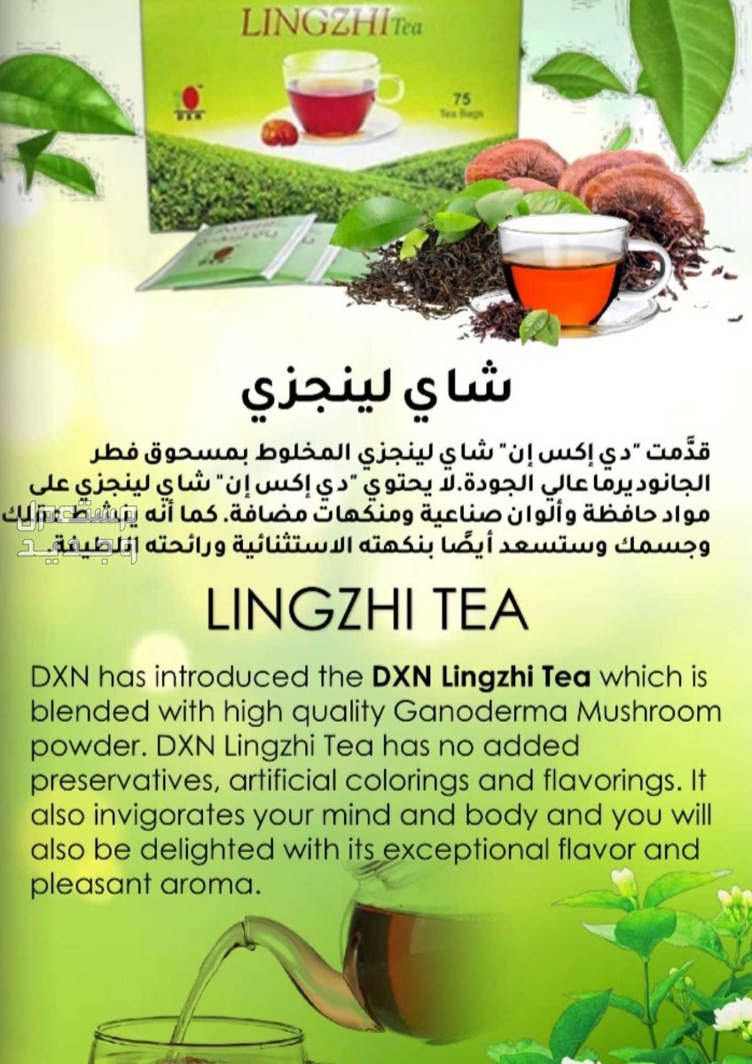شاي لينجزي التوصيل داخل وخارج لبنان