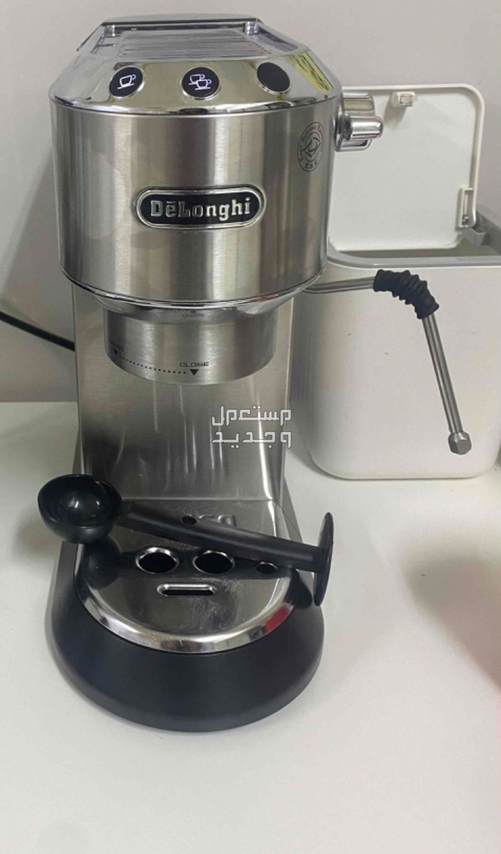 ماكينة قهوة ديلونجي ديدكا مع جميع ملحقاتها في بريدة بسعر 850 ريال سعودي