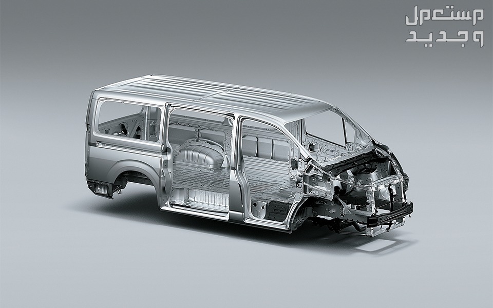 تويوتا هايس 2024 الجديدة كلياً هذي الفئات والاسعار من عند وكيلها الرسمي جسم آمن عند التصادم سيارة تويوتا  هايس 2024-2025