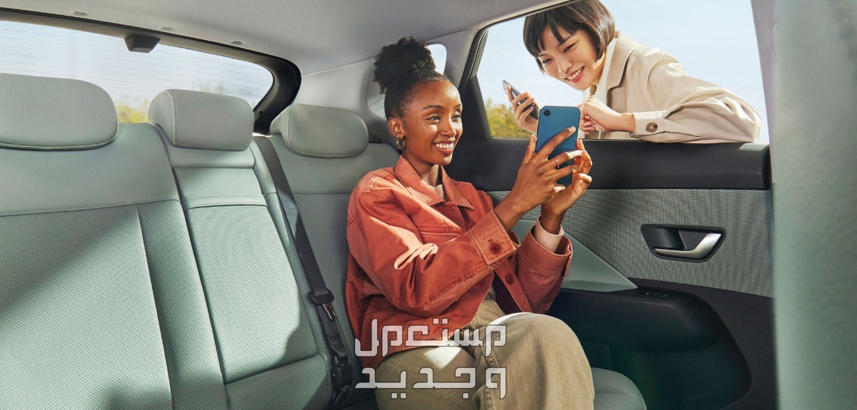صور هيونداي كونا 2024 بجودة عالية من الداخل والخارج والألوان المتوفرة في السودان مقاعد سيارة هيونداي كونا 2024-2025