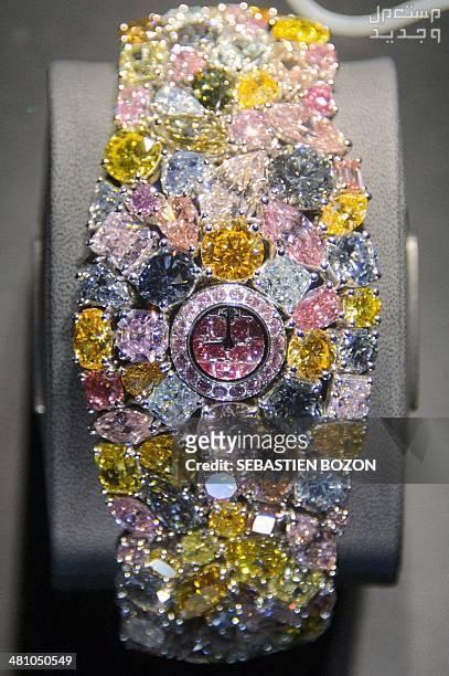 إليك تفاصيل أغلى ساعة في العالم 2024 تفاصيل ساعة Graff Diamonds Hallucination