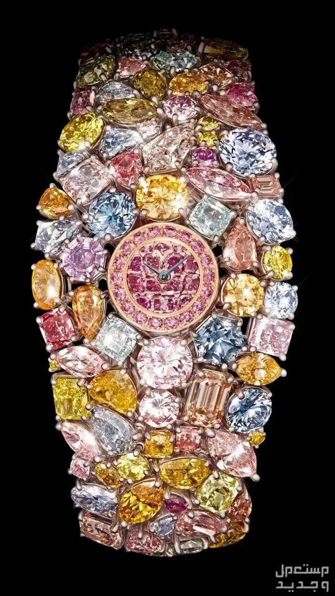 إليك تفاصيل أغلى ساعة في العالم 2024 ساعة Graff Diamonds Hallucination