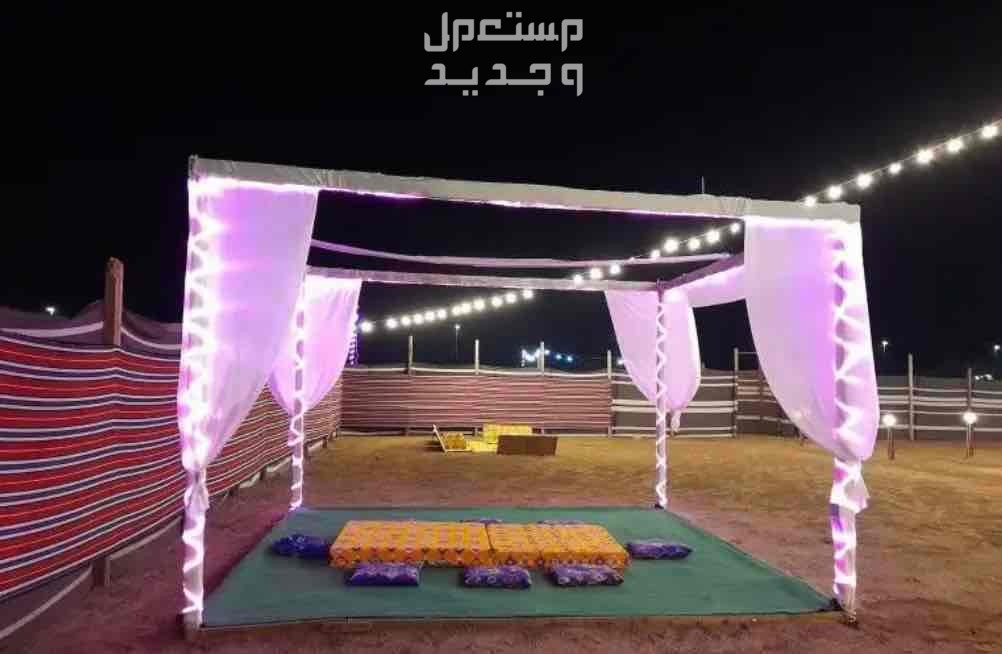 مخيم كامل (قسمين ) للبيع بسعر رمزي في جدة بسعر 10 آلاف ريال سعودي