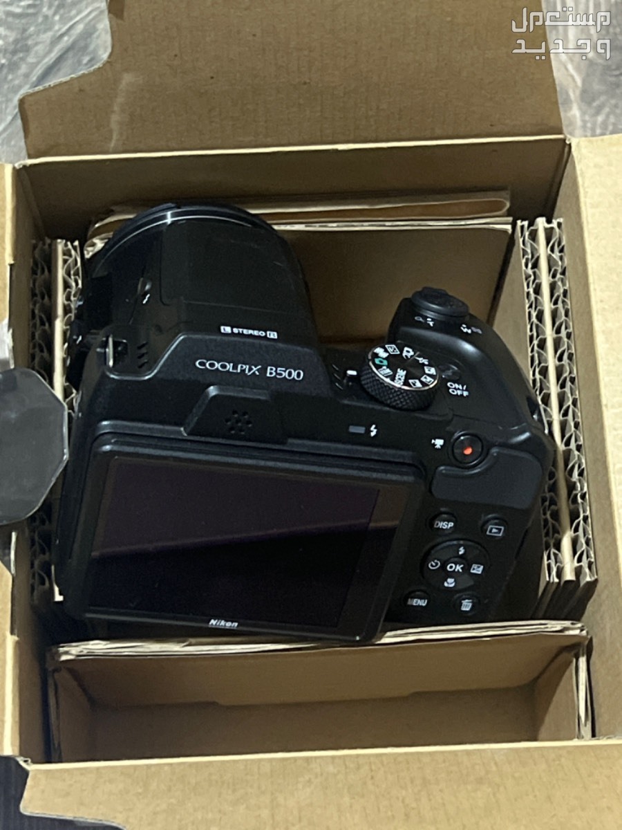 الرياض كاميرا nikon b500 جديدة نظيفة
