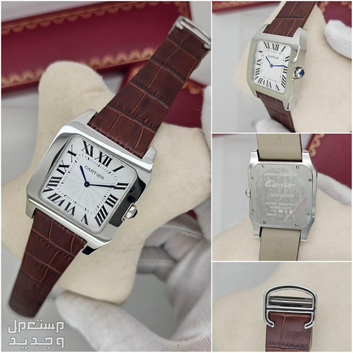 ساعة كارتير سانتوس جلد اصدار ماستر كوالتي كارتير سانتوس