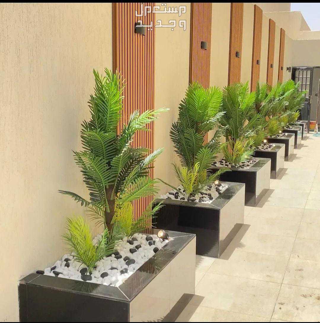 تصميم حدائق عشب صناعي مظلات شلالات في جدة