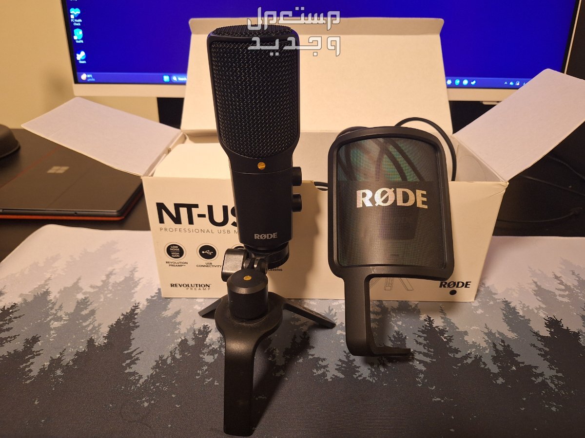مايك من شركة رود Rode NT-USB+ في جدة بسعر 600 ريال سعودي
