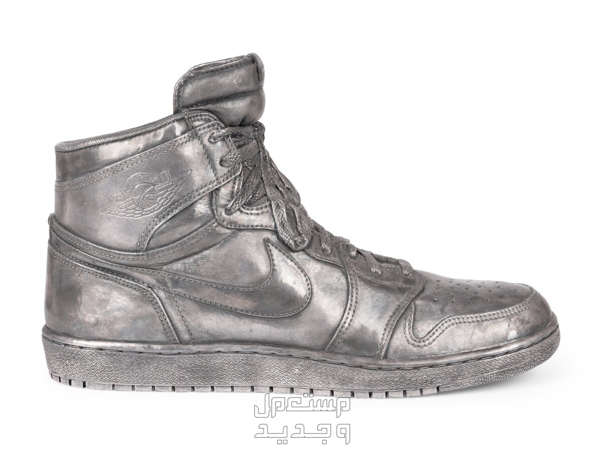 أغلى حذاء في العالم 2024 للرجال في السعودية حذاء Air Jordan Silver Shoes