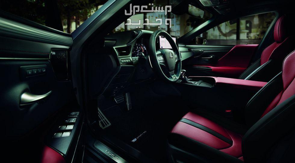 صور لكزس ES 2024 بجودة عالية من الداخل والخارج والألوان المتوفرة في الأردن التصميم الداخلي لسيارة لكزس ES 2024