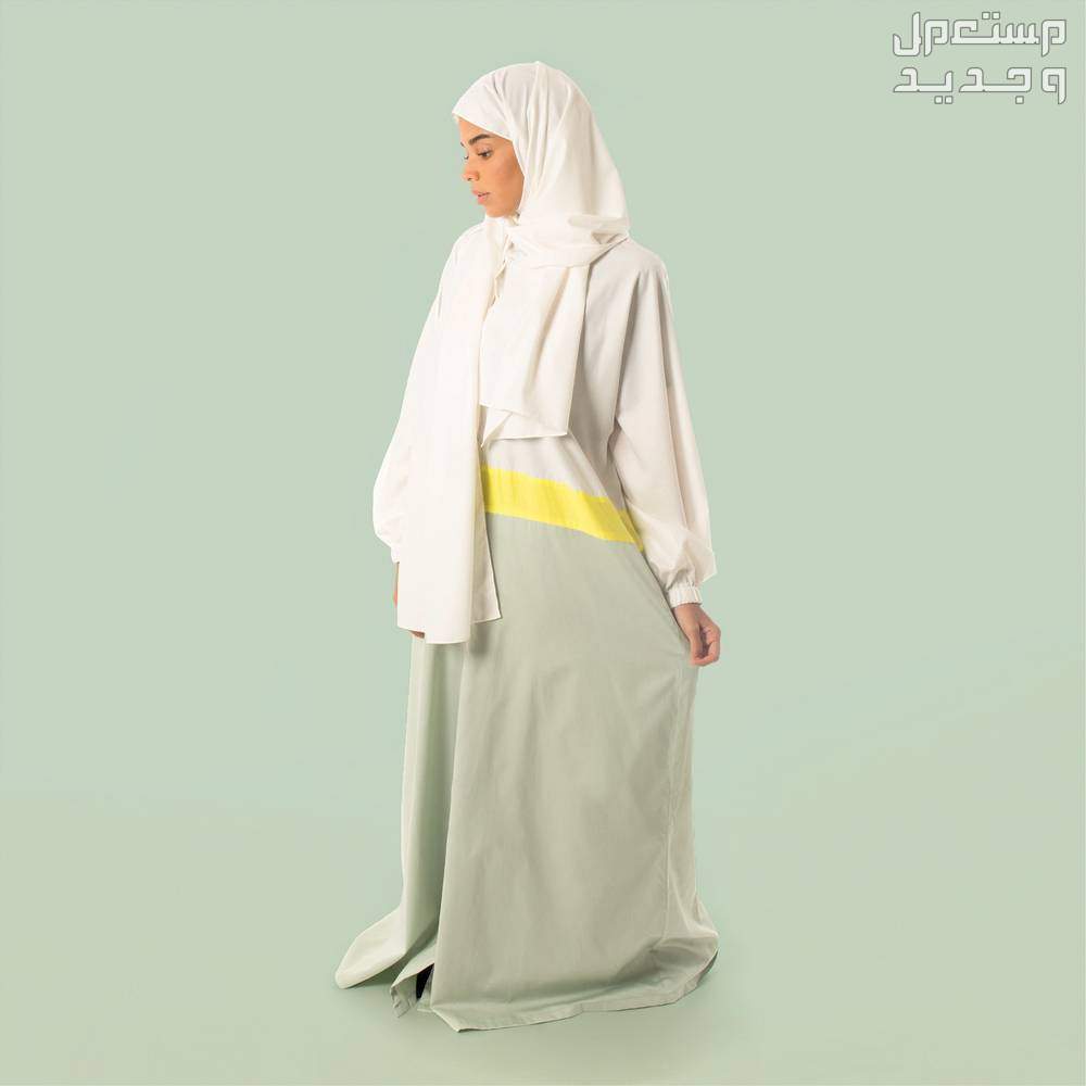 أشكال ملابس الصلاة للنساء 2024 وأسعارها في السعودية شرشف للصلاة باللون الرصاصي