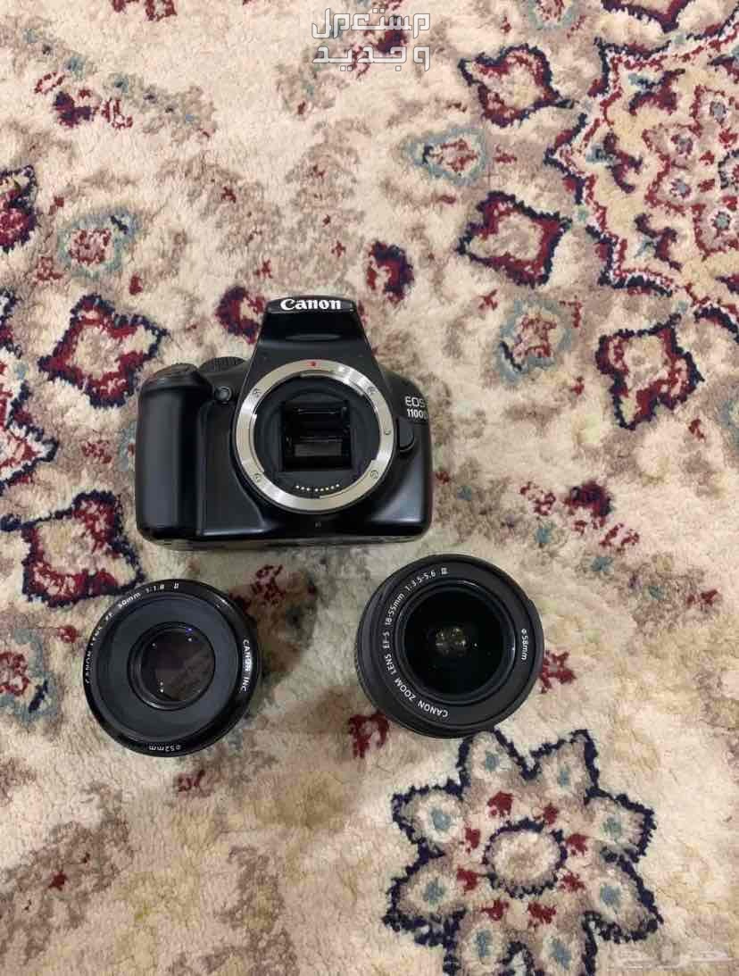 كاميرا كانون 1100d للبيع معها عدسه اضافيه  في أبهــــا بسعر ألف ريال سعودي هاذي الكامير نظيفه جداا