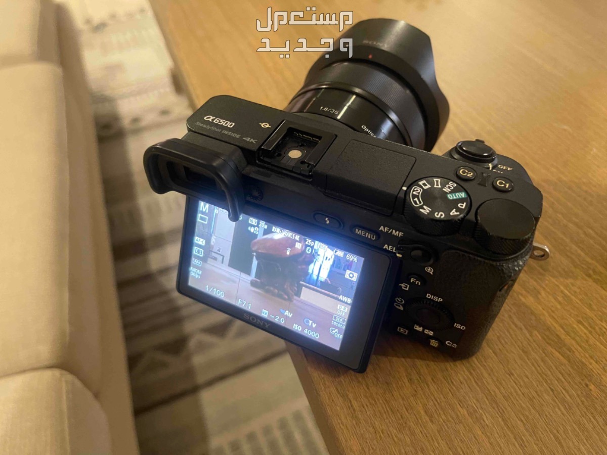 كاميرا سوني A6500 مع عدستين