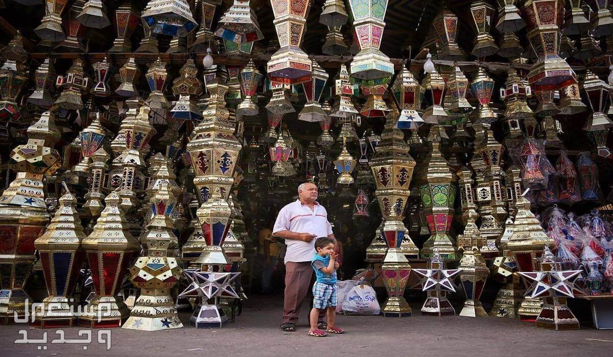 أسعار فوانيس رمضان 1445 وأماكن بيعها في السعودية فوانيس كبيرة الحجم