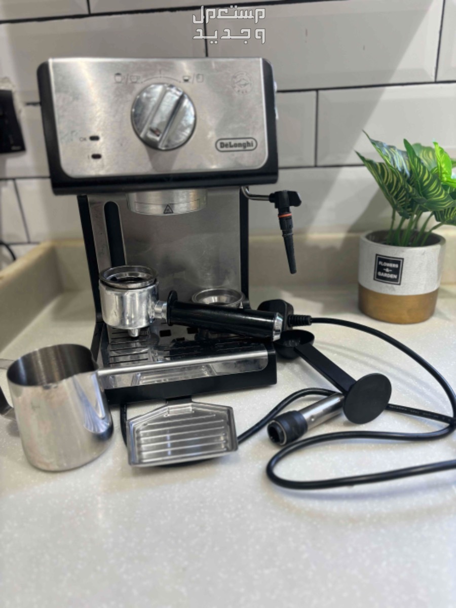 ماكينة قهوة مستعمله نظيفة