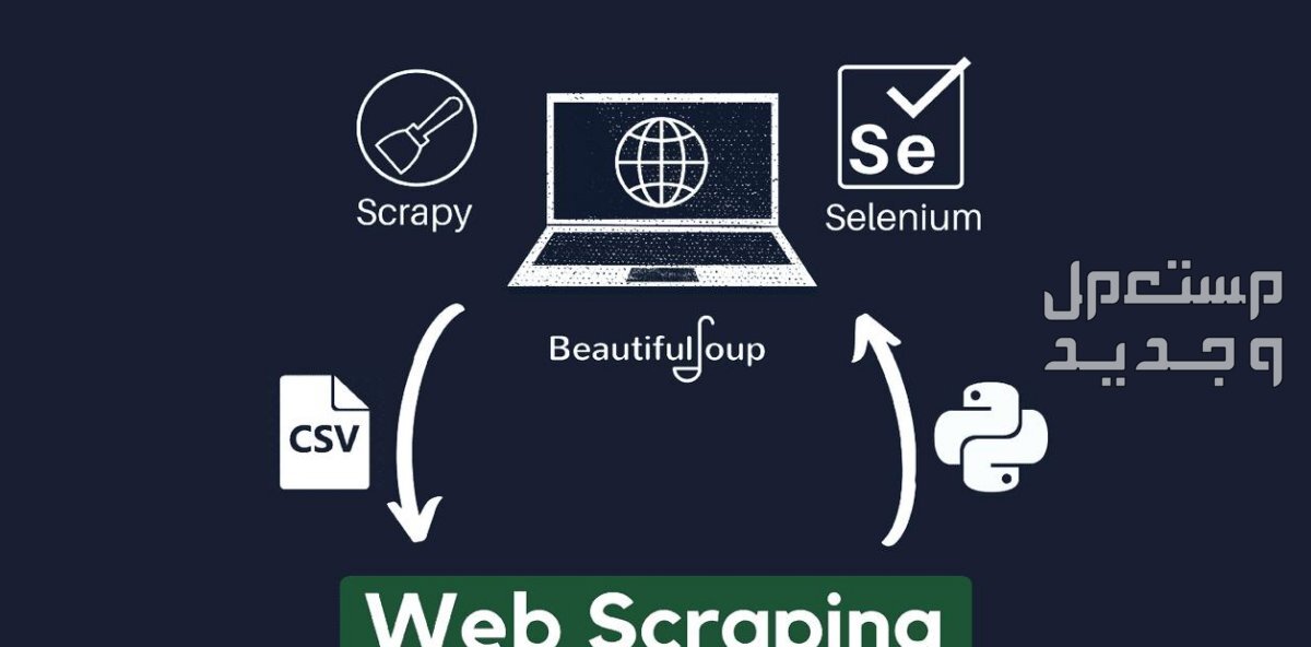 إستخراج و تنقيب البيانات من مواقع الانترنت (Web Scraping)