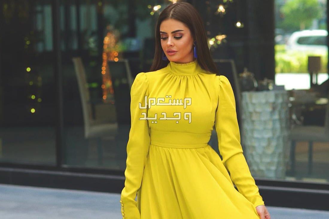 أجمل فساتين رمضانية للمحجبات والأسعار كاملة في البحرين فستان محجبات أنيق