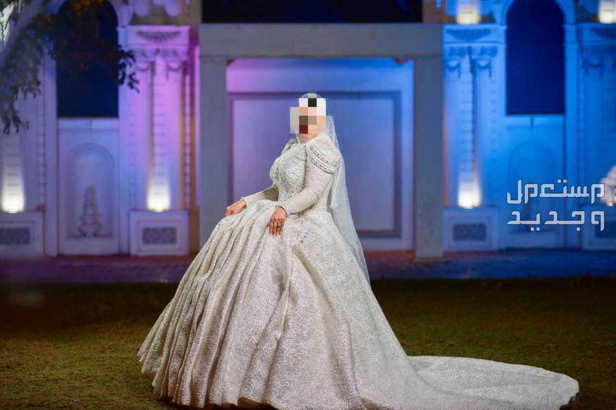 فستان زفاف استعمال شخصي في زفتي  في زفتى بسعر 3 آلاف جنيه مصري