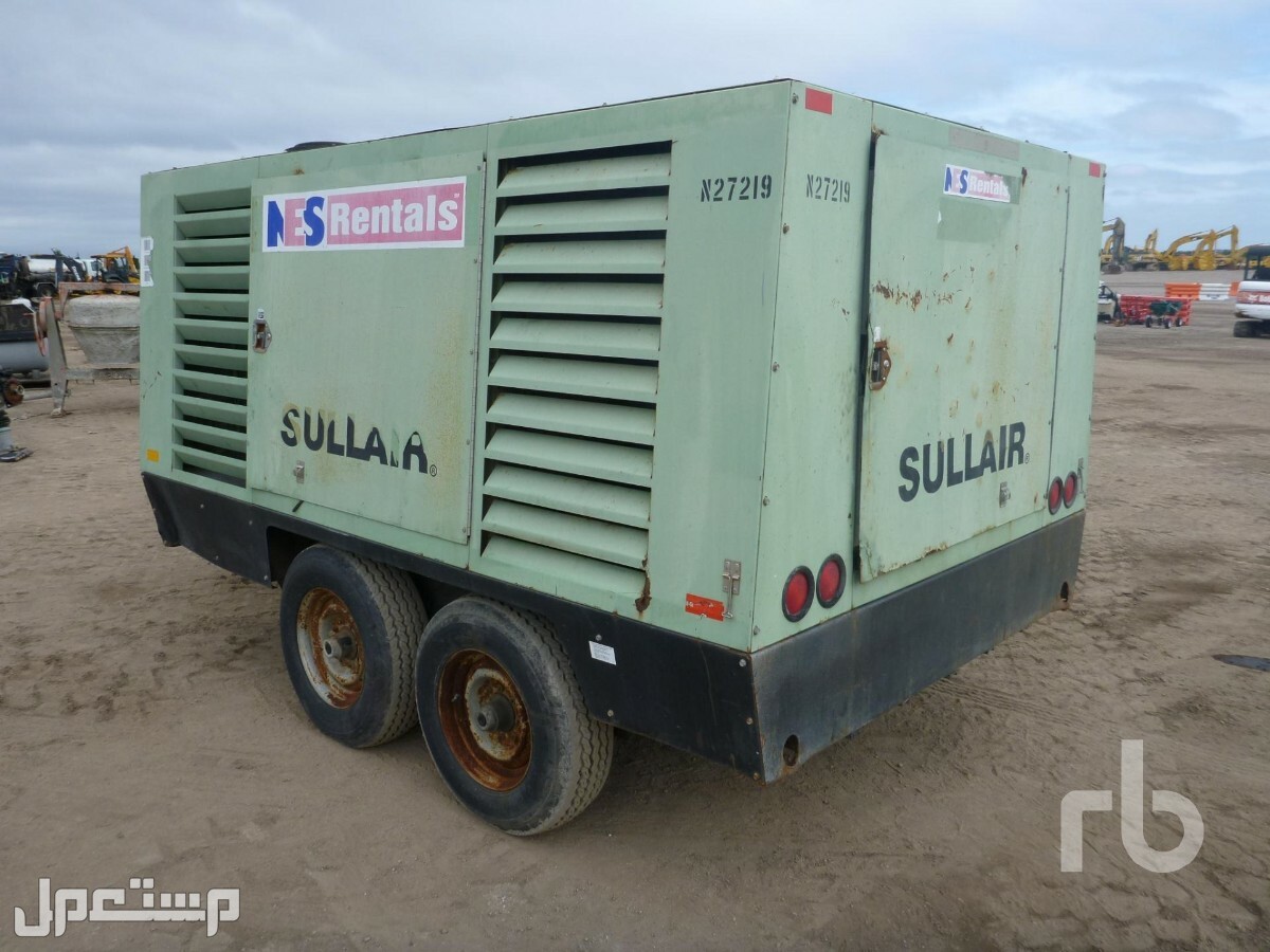 للبيع كمبروسر 505A-2005 SULLAIR 900HDTQCA Portable Air Compressor