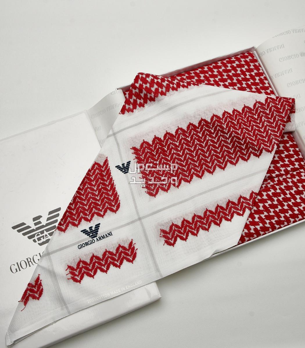 شماغ مونت بلانك الاحمر الغامق 2024