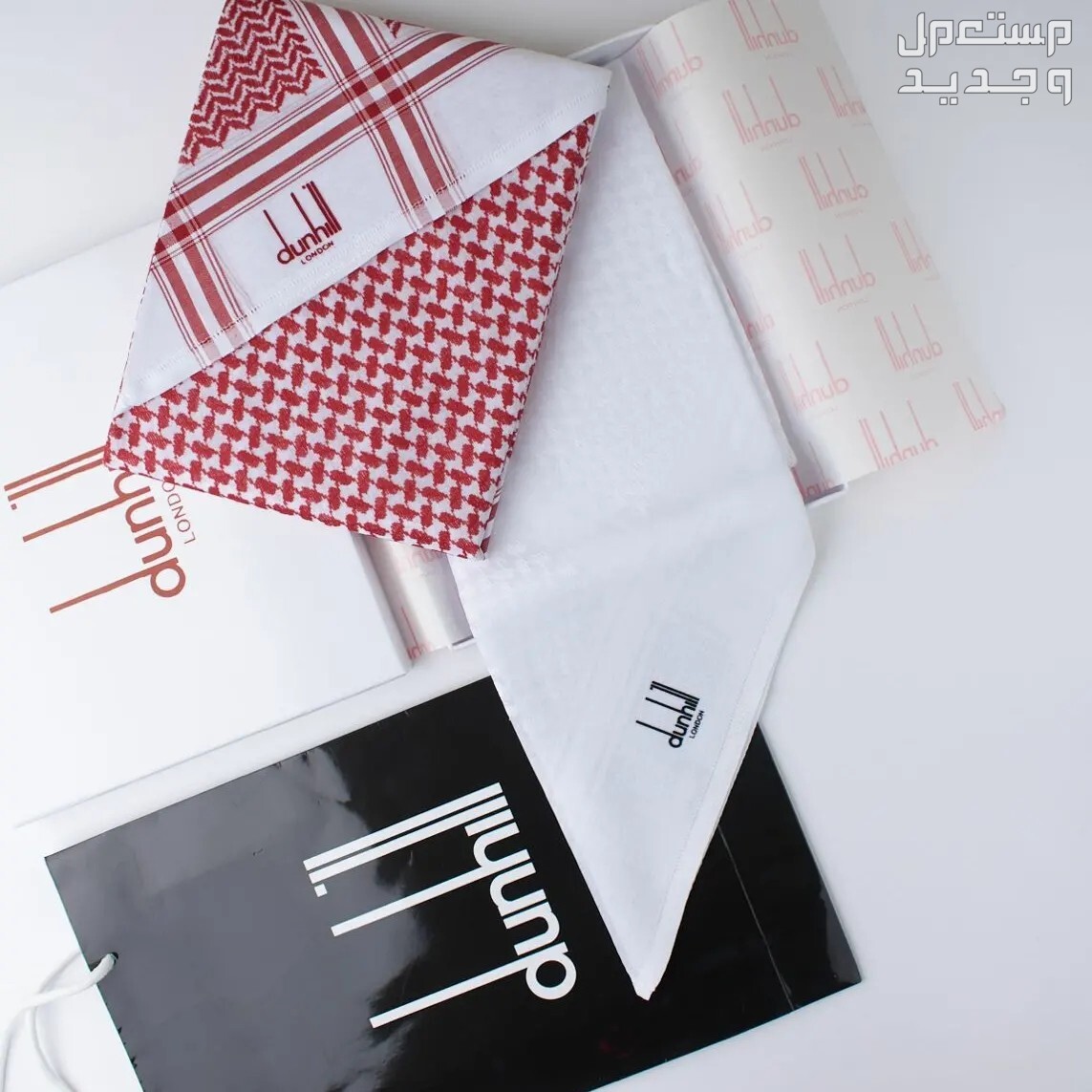 شماغ مونت بلانك الاحمر الغامق 2024