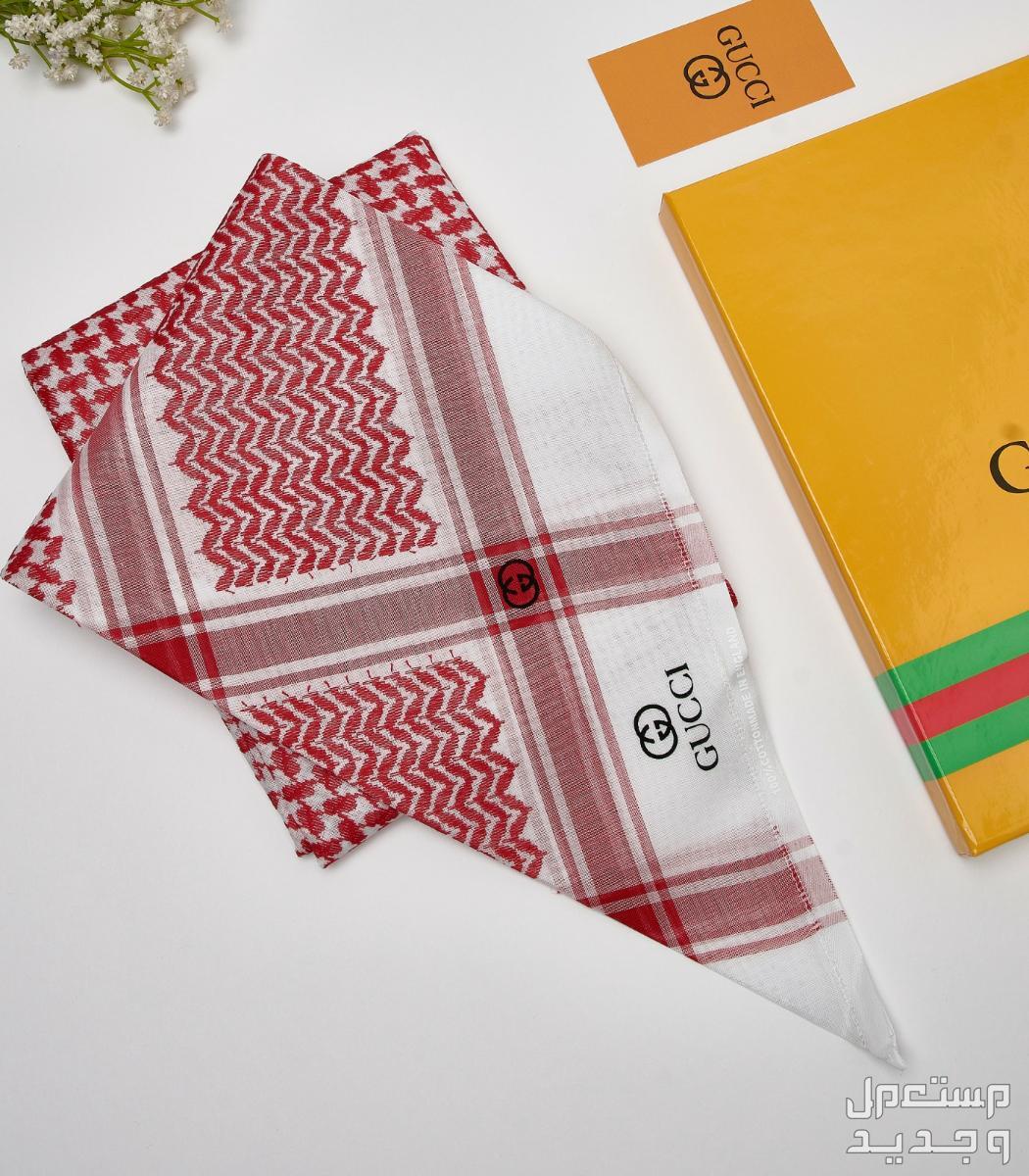 شماغ مونت بلانك الاحمر الغامق 2024