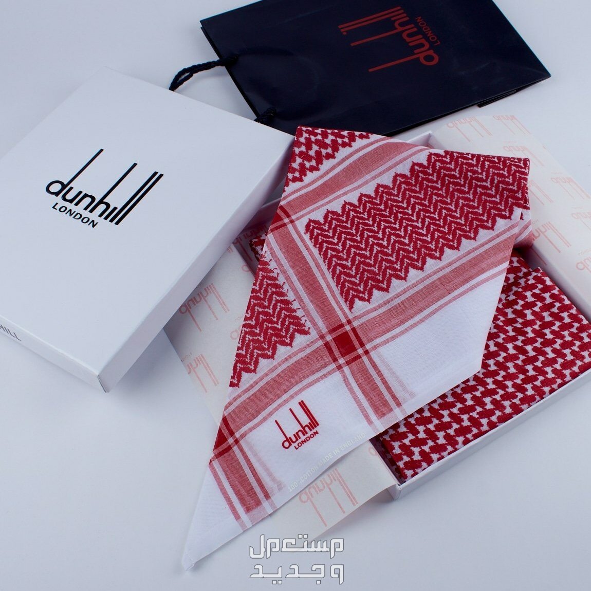 شماغ مونت بلانك الاحمر الغامق 2024