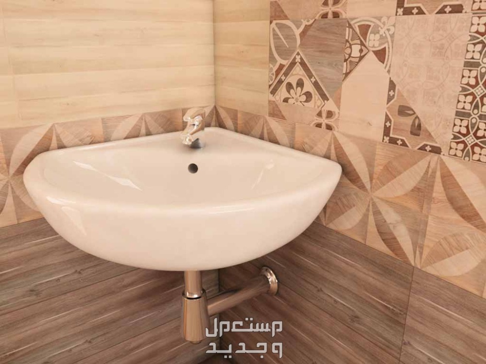 افضل اشكال احواض حمامات رخام وأهم مميزاتها حوض ركنة