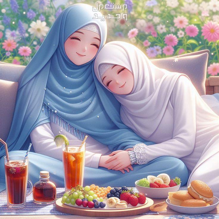 موضوع تعبير عن الأم وفضلها..وأفكار مميزة للاحتفال بعيد الأم في الأردن رسم لأم وابنتها