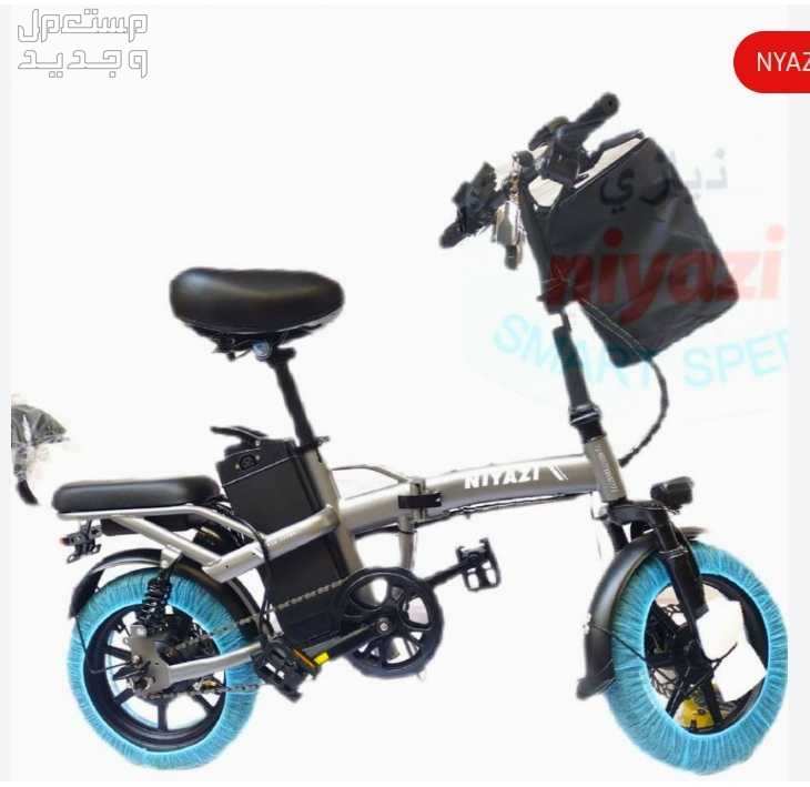 دراجة كهربائية 48 فولت و هوائية جنط 14 قابلة للطي  في جدة بسعر 1700 ريال سعودي