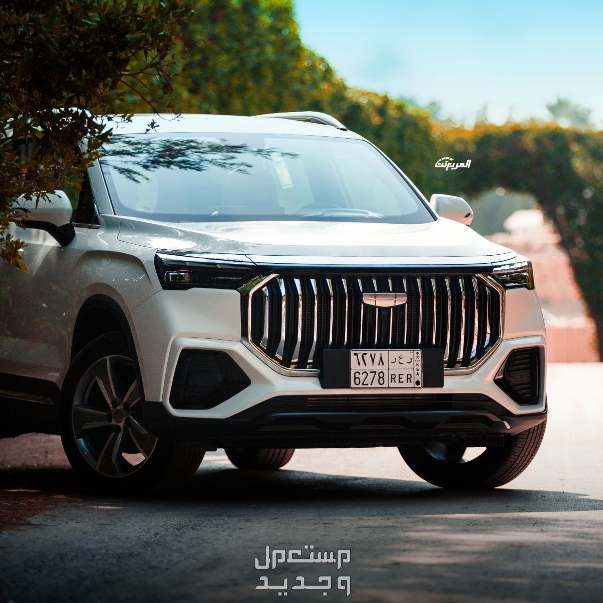 صور جيلي أوكافانجو 2024 بجودة عالية من الداخل والخارج والألوان المتوفرة في الجزائر التصميم الخارجي لسيارة جيلي أوكافانجو 2024
