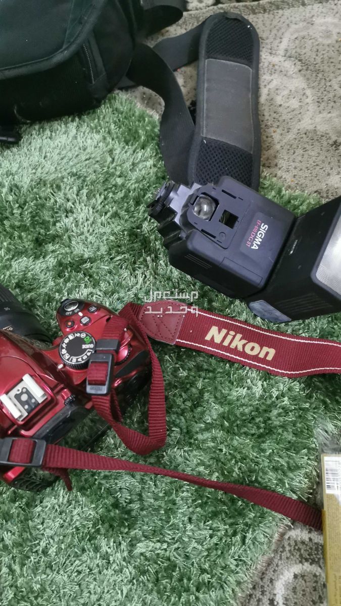 مكة النواريه كاميرا من نوع نيكون للبيع مقاس 3200