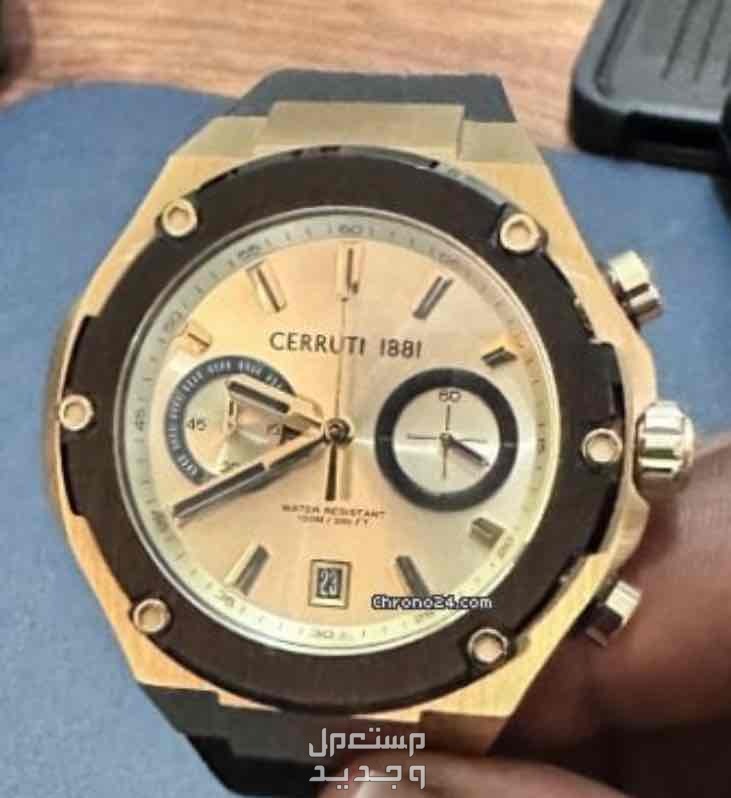 ساعة شيروتي رجالية كالجديدة بحركة كوارتز ولون مينا ذهبي - CER-0495 في الرياض بسعر ألف ريال سعودي