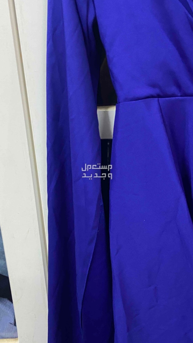 فستان زواج  لون ازرق  كم طويل مقاس واحد في القنفذة بسعر 200 ريال سعودي