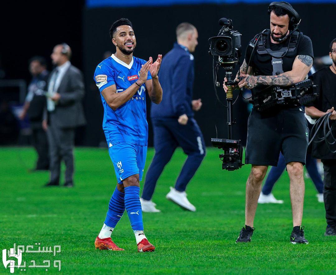 رابط حجز مباراة الهلال والنصر في نصف نهائي كأس السوبر السعودي 2024 لاعب فريق الهلال السعودي