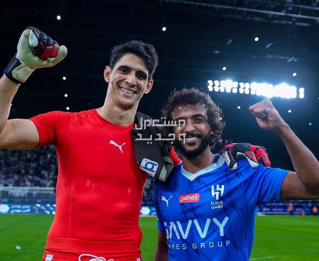 رابط حجز مباراة الهلال والنصر في نصف نهائي كأس السوبر السعودي 2024 لاعب وحارس مرمى فريق الهلال السعودي