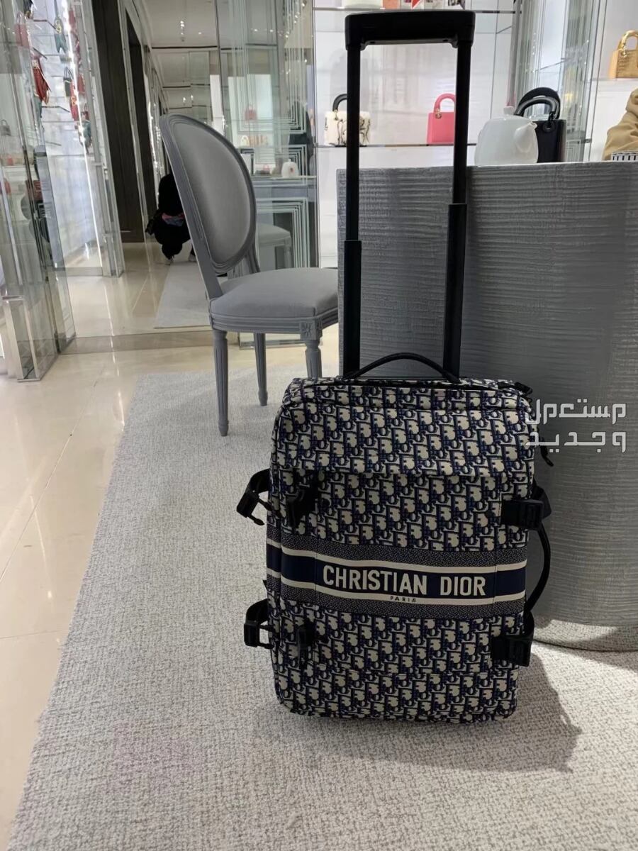 تعرف على أغلى حقيبة سفر في العالم في جيبوتي حقيبة سفر Dior Small DiorTravel Suitcase