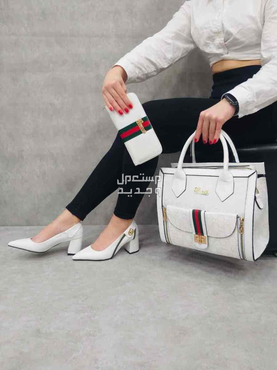 طقم نسائي شوز شنطه صناعه تركيه درجه اولى تصميم ماركات قوتشي لويس فيتون تومي