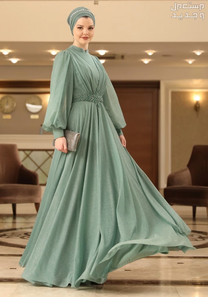 ماذا أرتدي لحضور حفل زفاف.. حسب فصول السنة في البحرين فستان سهرة للمحجبات