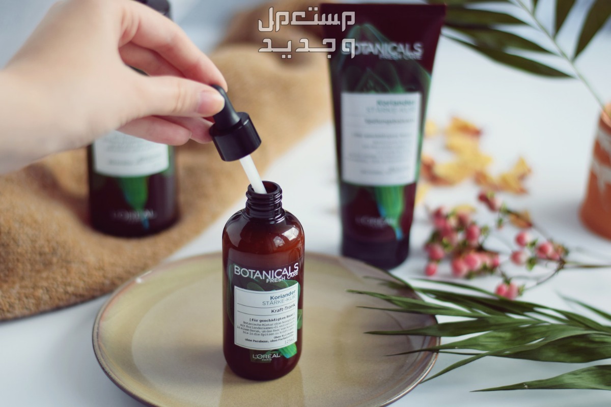 سعر سيروم لوريال للشعر الجاف وطريقة استخدامه طريقة استخدام سيروم L'Oreal botanicals fresh care coriander hair serum