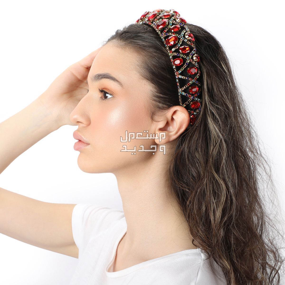 اجمل اكسسوارات شعر للمناسبات طوق للشعر