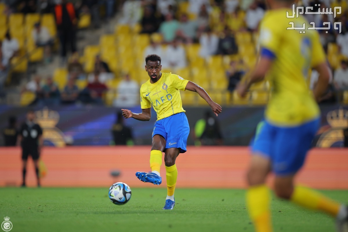 موعد وأسعار تذاكر مباراة النصر والخليج في دوري روشن 2024 لاعب نادي النصر