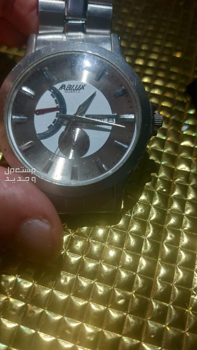 ساعة يد ABLux كوارتز إصلية كريستال أصلى يابانية الصنع