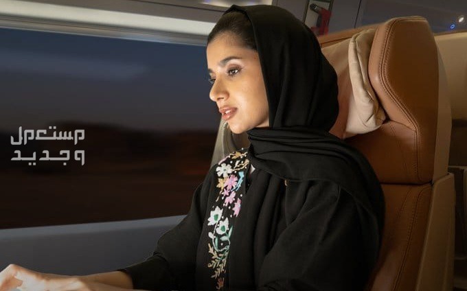 مواعيد رحلات قطار الحرمين وأسعارها لعام 1446 في الأردن سيدة في قطار الحرمين