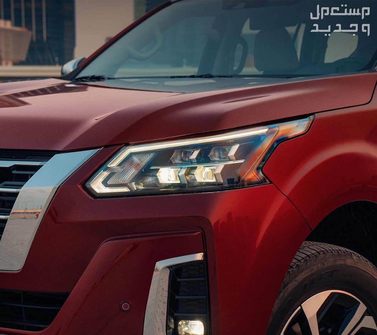 نيسان إكس تيرا 2024 الجديدة بجميع الفئات والأسعار المتوفرة عند الوكيل وأبرز العيوب والمميزات مصابيح أمامية رباعية LED بالكامل