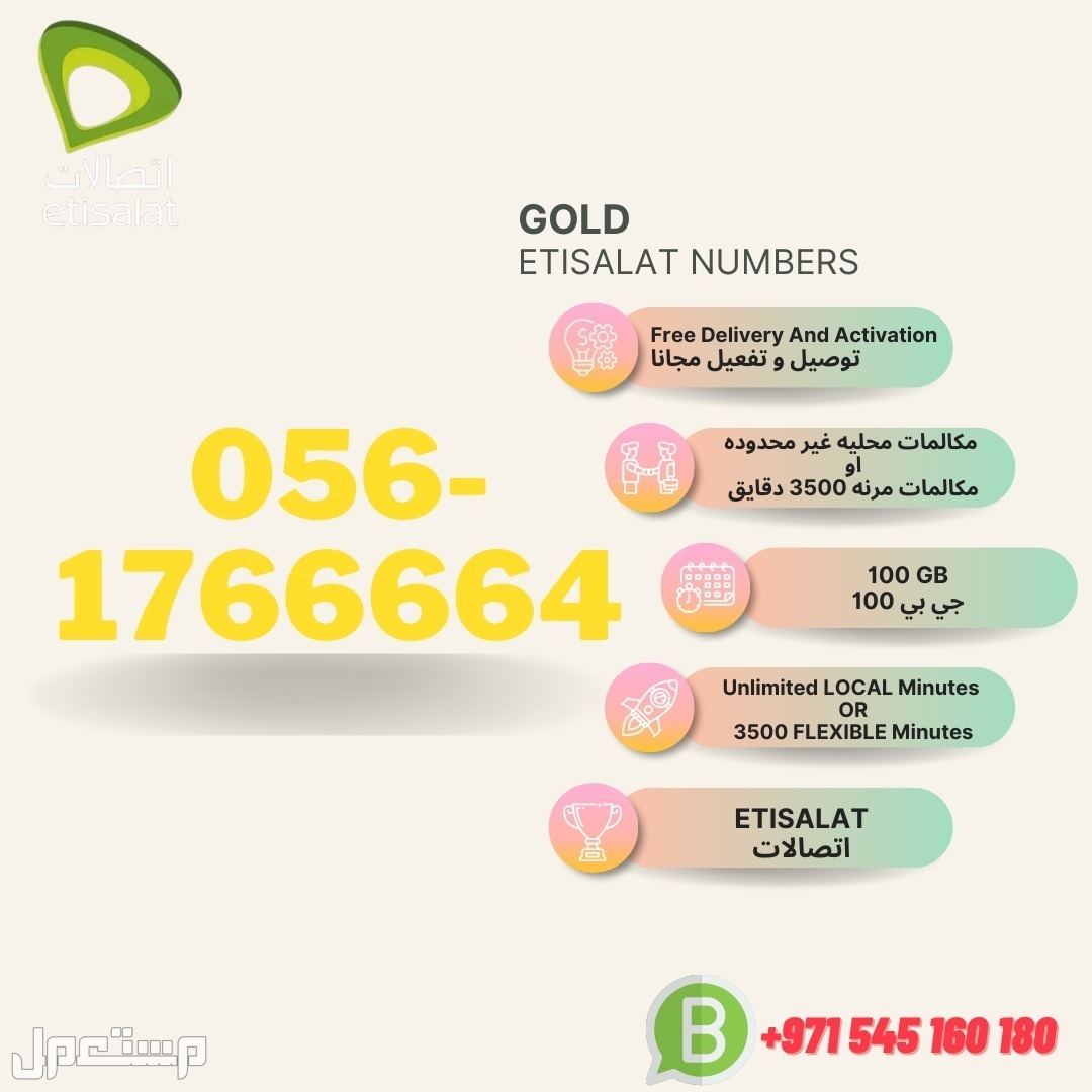 ارقام اتصالات الذهبي
