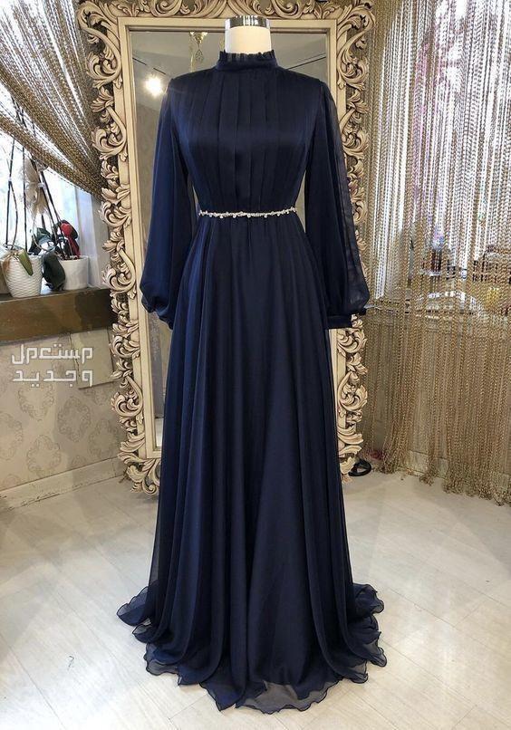 أحدث ألوان فساتين سواريه 2024 بالصور في البحرين فستان سواريه قماش