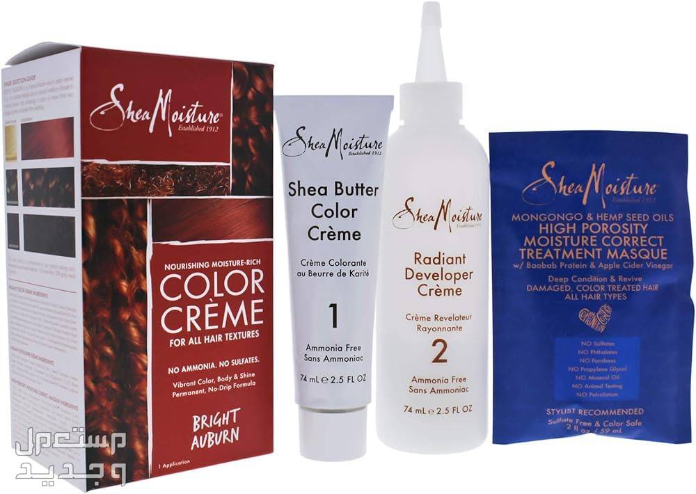 أفضل صبغة شعر للرجال طبيعية تدوم طويلا صبغة shea moisture color cream
