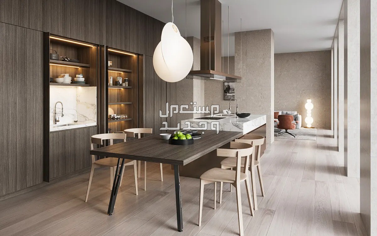 أحدث تصميمات غرفة طعام مفتوحة على الصالة في الأردن أحدث تصميمات غرفة طعام مفتوحة على الصالة