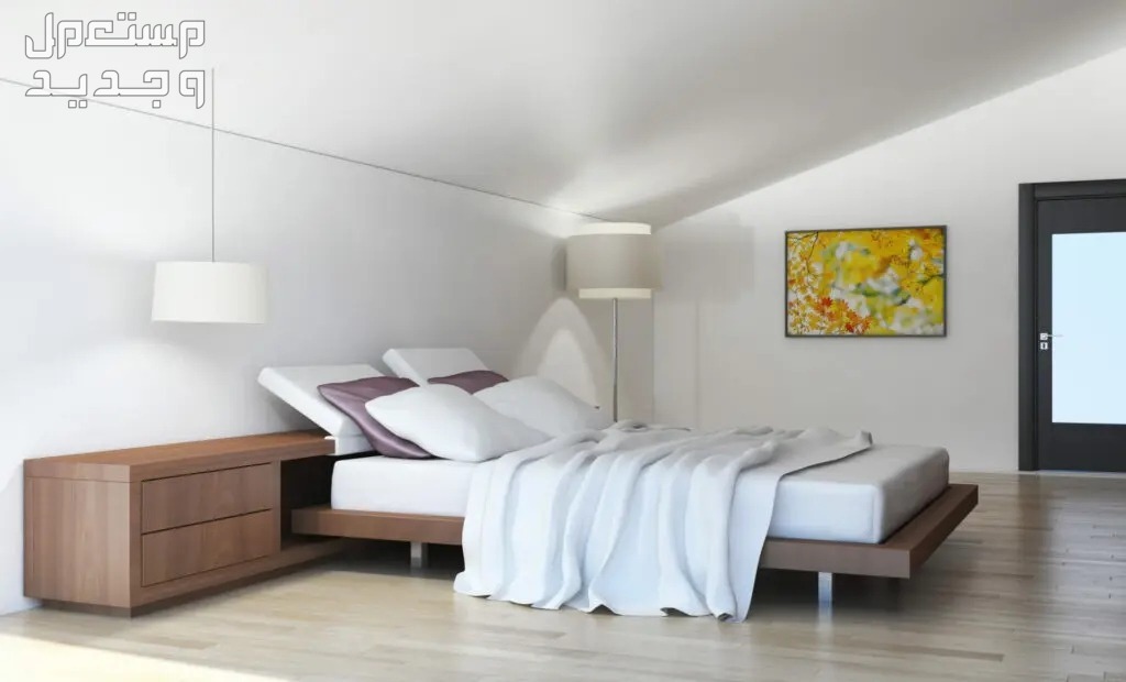 أحدث تصميمات سرير غرف نوم مودرن كاملة 2024 بأشكال عصرية في الأردن سرير مودرن قابل للتعديل حسب رغبتك