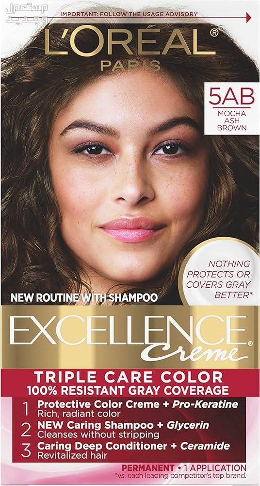 أفضل صبغة شعر بني فاتح بالصور أفضل صبغة شعر بني فاتح من L'Oreal Paris Excellence Creme Permanent